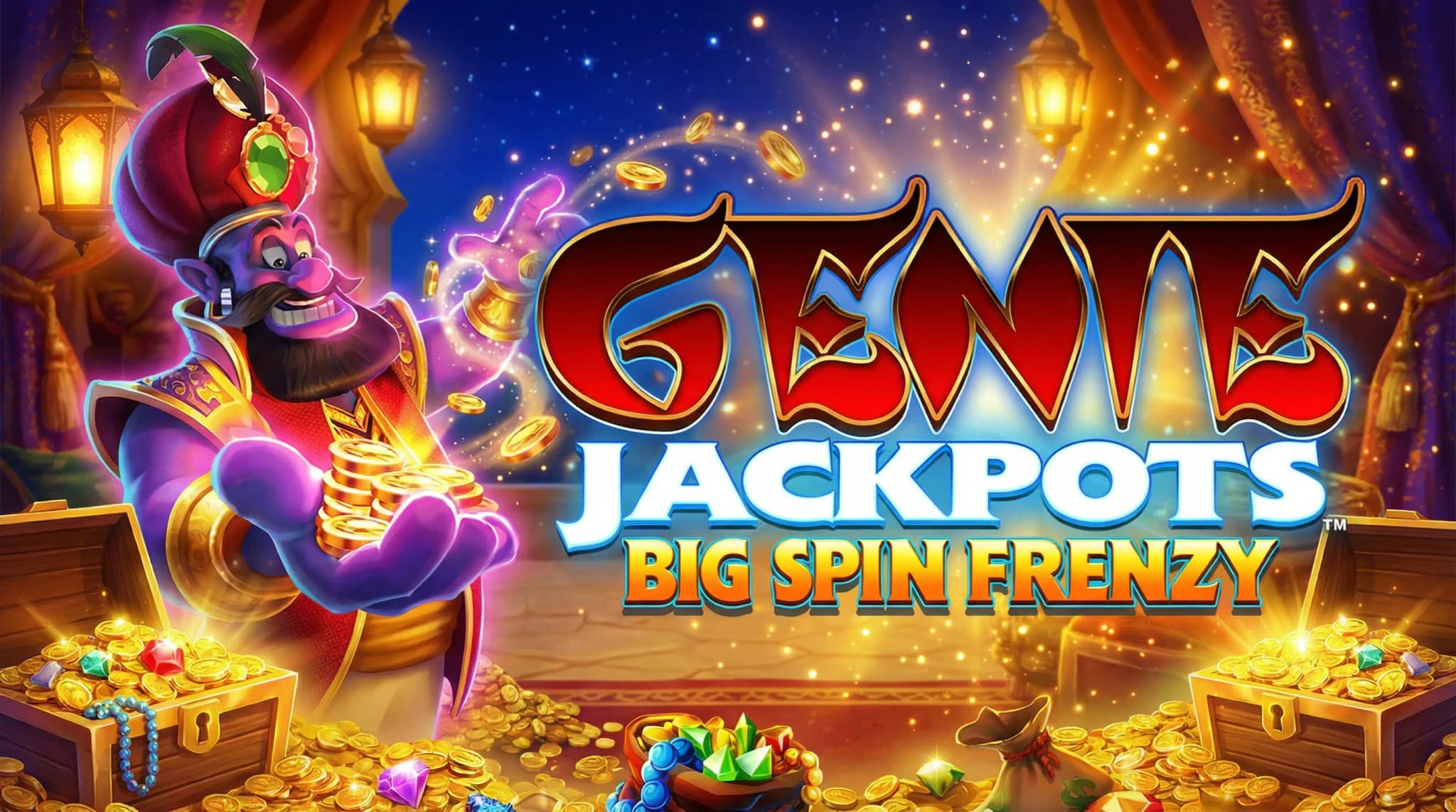 Genie Jackpots: Big Spin Frenzy